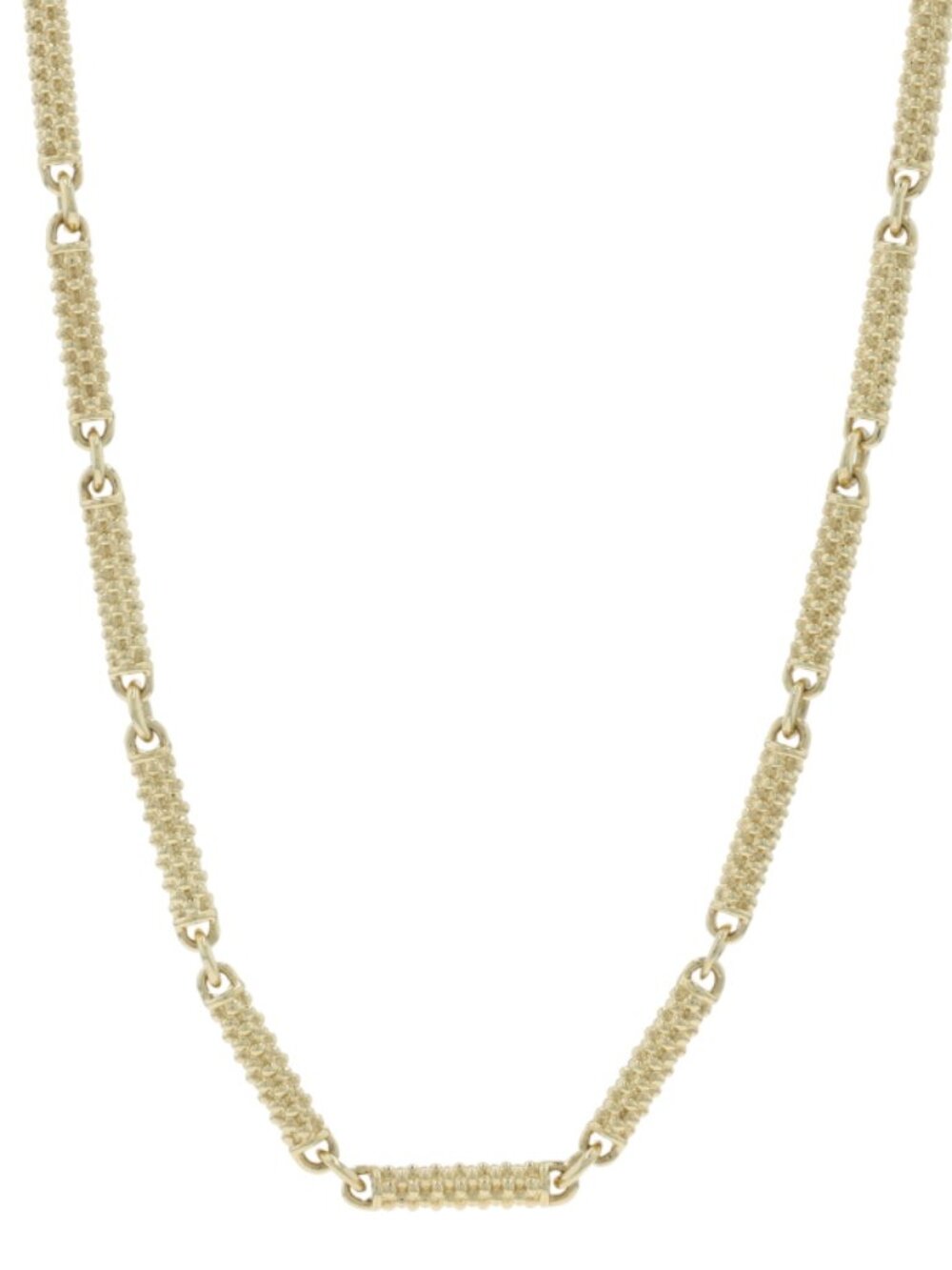 Lagos Superfine Caviar Link Necklace 22" - Yellow Gold 18k Toggle Clasp